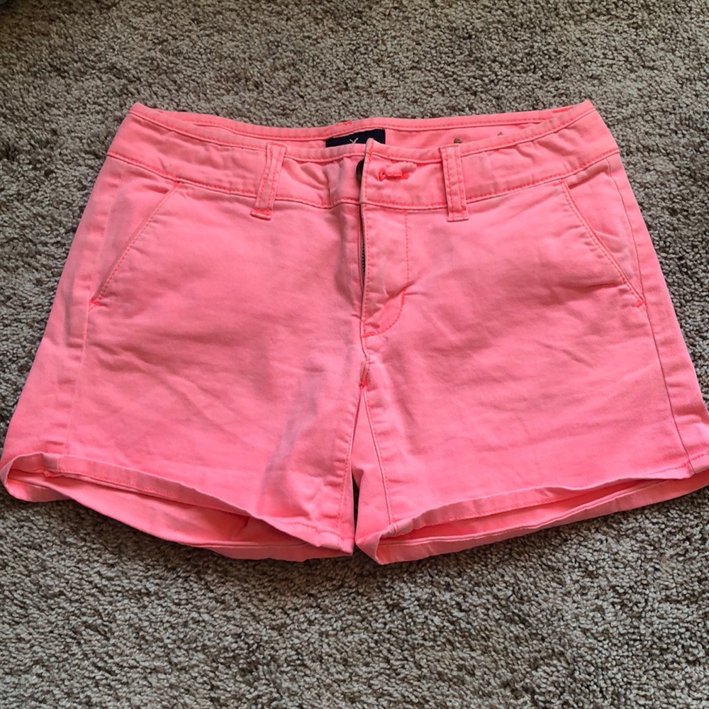 Pink shorts